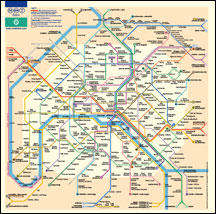 карта парижа